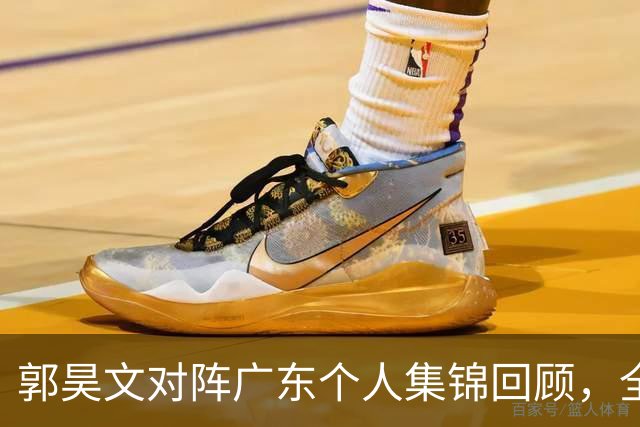 郭昊文对阵广东个人集锦回顾，全场得到23分2篮板2助攻